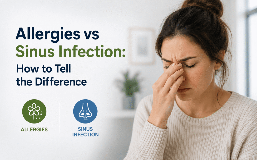 allergies vs sinus infection